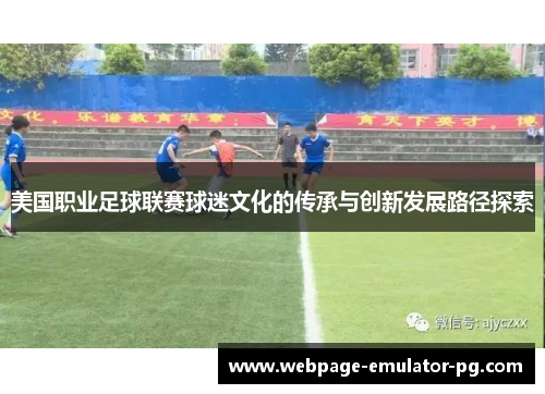 美国职业足球联赛球迷文化的传承与创新发展路径探索 美国职业足球联赛球迷文化的传承与创新发展路径探索